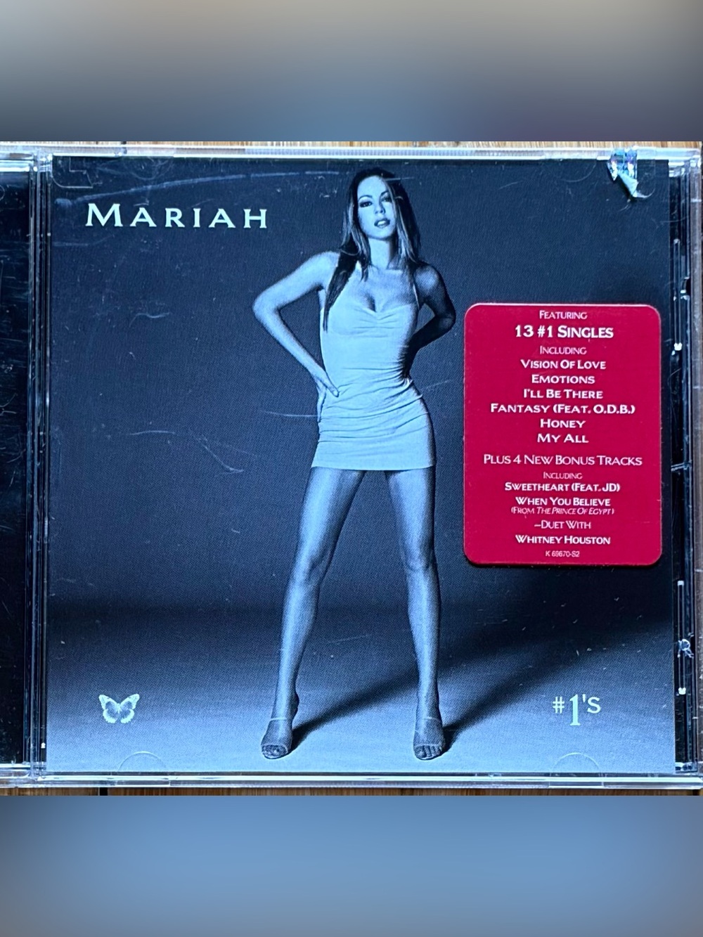 Iconic Mariah Carey - #1's Greatest Hits CD  - 1998 First Press